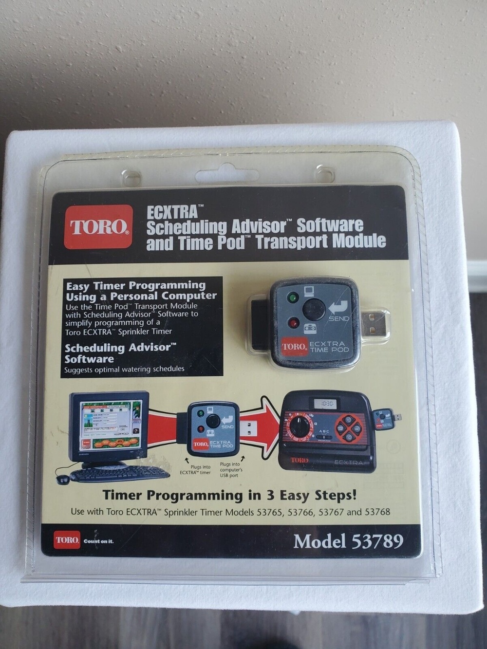 Toro Ecxtra Scheduling Advisor Software Time Pod Transport Module Model 53789